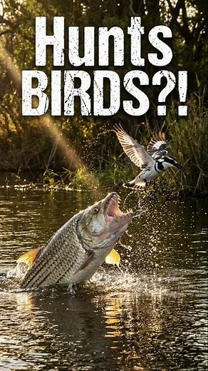 This Fish Hunts Birds… While They’re Flying.