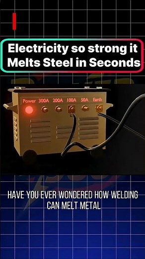 Electricity So Powerful It Melts Steel in Seconds! | Welding Machine Step-Down Transformer Explained