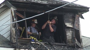 Crews Battling Attic Blaze in Scranton