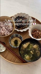 A Meal Doesn't Need Many Ingredients 🇯🇵