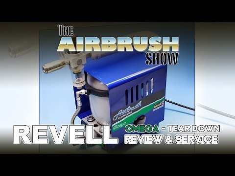 REVELL OMEGA COMPRESSOR - TEAR DOWN/REVIEW - THE AIRBRUSH SHOW S2.EP04