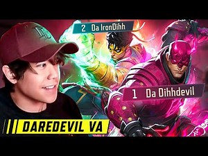 Daredevil & Iron Fist VOICE ACTORS Play MARVEL RIVALS