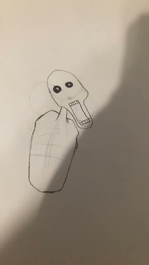 How to draw scp 096