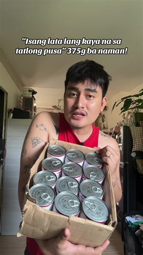 Sobrang sulit talaga kasi isang lata lang 3 pusa na pwede mag hati hati 😮