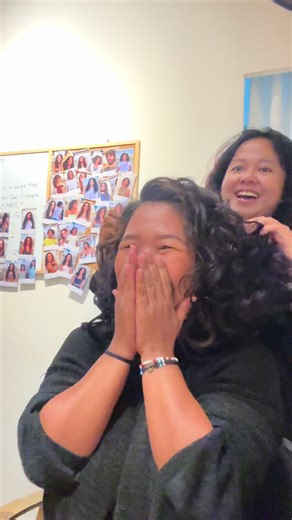 Transformasi Rambut Curly yang Menggemaskan