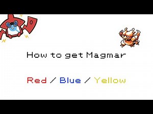 How to get Magmar in Pokemon Red/Blue/Yellow [#126]