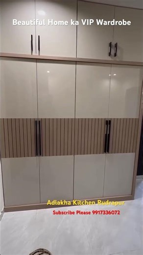 Modular Wardrobe design ho to Aesa Kitchen or Wardrobe maker #kitchen #wardrobe #adlakha #home#short