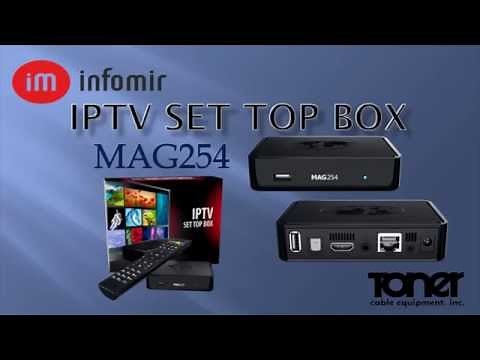 Quick Look at the Infomir MAG254-255 IPTV Settop Box - Toner Cable