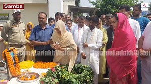 #samba | #MartyrdomDay of #martyr Pawan Kumar of Ghagwal, #martyred 19 years ago while fighting with #terrorists in Bani area | Jammu Ladakh Vision