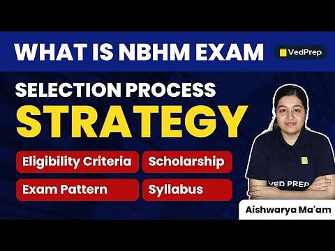 NBHM Exam | Strategy | Eligibility, Scholarship, Exam Pattern, Syllabus | VedPrep Maths Academy