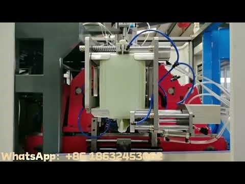 HDPE Plastic Bottle Moulding Jerry can Making cans Machines Automatic Extrusion Blow Molding Machine