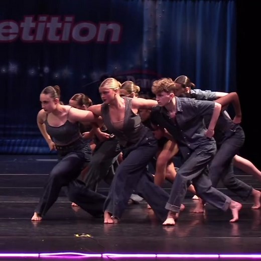 1st Place Senior Small Group Champion at Believe Talent - The Chain Dance