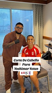 Corte de cabello para Yoshimar Yotún — barbería peruana en Miami