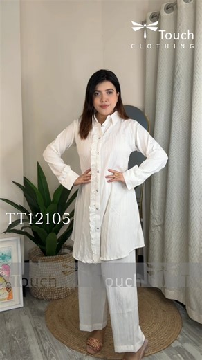 TTouch Clothing on Instagram: "Style: Minimal Elegant Everyday Co-ord Available Colors: Classic White | Mint Green | Jet Black | Beige Nude | Coffee Brown | Deep Teal | Sage Olive Category: Women’s Co-ord Set / Modest Wear Fabric Type: Textured Soft Poly-Cotton Blend Fit: Relaxed Comfort Fit #style #twopiece #winter #outfitofthedayideas #ttouchclothing"