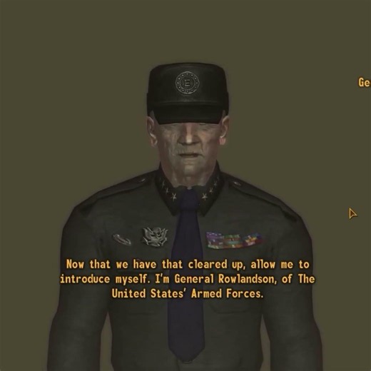 The Enclave General in Fallout New Vegas