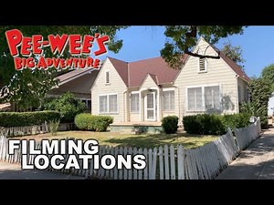 Pee Wee's Big Adventure FILMING LOCATIONS | Then & Now