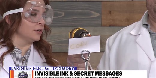 Mad Science: Invisible Messages