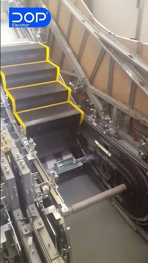 Ever Wondered How Escalators Move? See the Magic Inside! ✨ | DOP Elevator