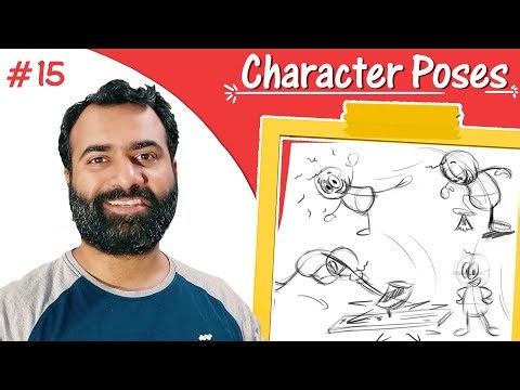 How To Draw Poses For Beginners ll How To Draw Poses