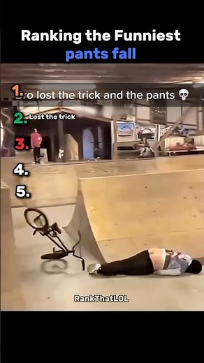 Ranking FUNNIEST Pants Falling Moments EVER 😭👖