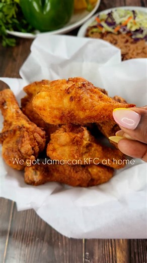 Helena Faustin on Instagram: "Barby Sauce Recipe below ⬇️ Mention ‘cookbook’ and I’ll DM you the link to my cookbook! A trip to Jamaica would solve all my problems right now but since I’m here fighting March weather in May here in NYC, we got Jamaican KFC at home! Barby fried chicken is one of my faves, but I’ll take original too! Barby Sauce Recipe: • BBQ sauce: • 1/2 tbsp minced garlic • 1 tbsp hoisin sauce • 1 tbsp red wine vinegar • 5 tbsp red label wine (if you’re unable to get red label wi