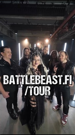 풩ℴℴ퓇풶 ℒℴ퓊풽풾퓂ℴ (OFFICIAL) on Instagram: "Hello guys!  Battle Beast is coming to Birmingham on the 21st of October and we will play at the 02 Institute  Are you ready to rock ?! 落 Don't miss out – get your tickets today at> battlebeast.fi/tour #battlebeast #finnishheavymetal #europetour #birmingham #rocks"