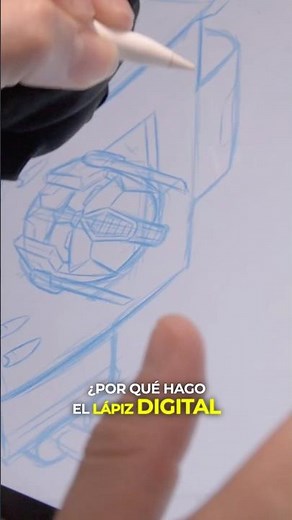 Por qué dibujo el boceto en DIGITAL si entinto a MANO. ✍️💻