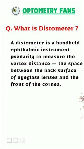 What is Distometer ?
