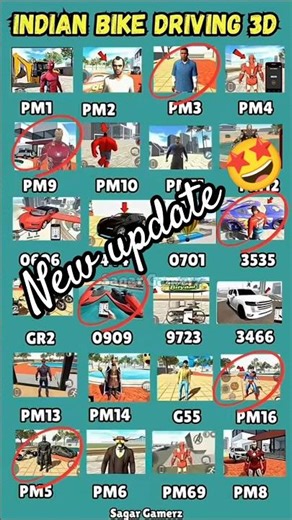 Only Real code 💥 Indian bike driving 3d all new cheat code🤩 update + plugin cheat code