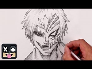 How To Draw Ichigo Kurosaki | Bleach Step by Step Sketch Tutorial