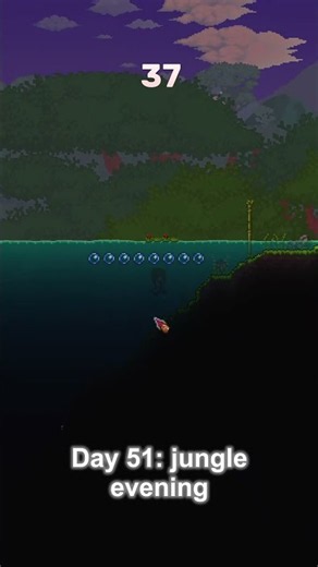 Can I beat master mode Terraria playing 1 minute a day? Day 51 #gaming #terraria #challenge