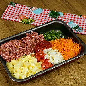 We only need to cut, mix and bake to prepare this dinner | Learn new Recipes