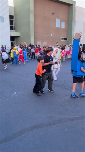 Morning recess was a scream 🎃👻🖤☠️🍬 | Doral Academy of NV Cactus Campus