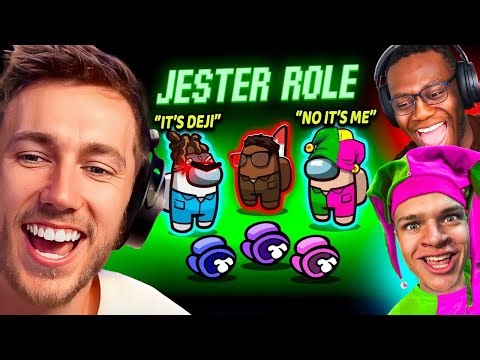 MINIMINTER REACTS TO SIDEMEN AMONG US JESTER ROLE: JYNXZI EDITION