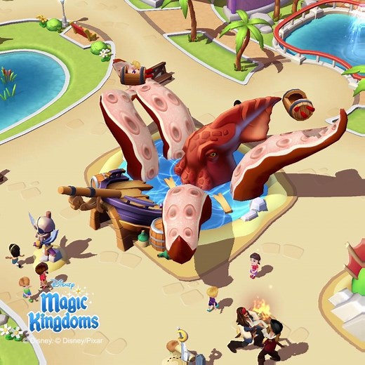 It's The Kraken! | Disney Magic Kingdoms