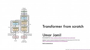 注意力机制（Transformer）——模型解释（包括数学）、推理和训练 || Umar Jamil