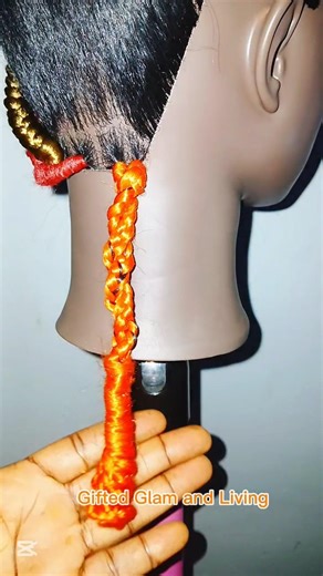 bantu locs braids #hairtutorial #braiding #locs #braidstyles