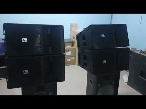 Ensamble de drivers en bafles aereo