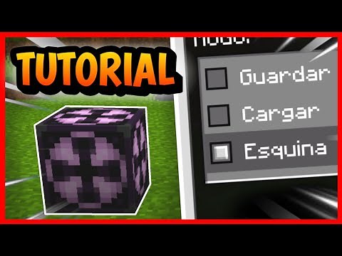 😱 TODO sobre el BLOQUE DE ESTRUCTURAS | Minecraft Bedrock