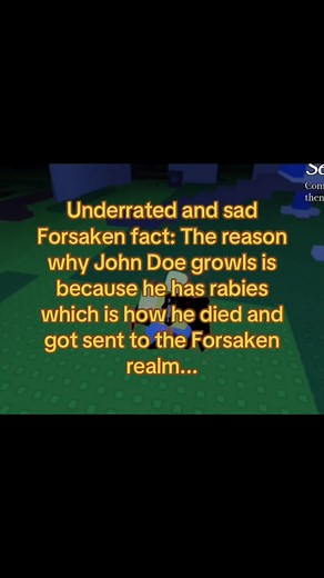 Please spread the word, he doesn't just growl for no reason. #forsaken #mentalhealth #fyp #johndoe #johndoeforsaken