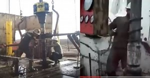 Making Drill Pipe Connection by Throwing a Spinning Chain‎