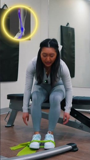 EASIEST way to strengthen your Tibialis Anterior! #ankleexercises