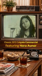 Nora Aunor, sa kanyang kabataan, puno ng charm—tamang-tama para sa Colgate commercial na ito. 😁✨ Naabutan mo ba ang commercial na ito? O hindi ka pa ipinapanganak noon? I-comment sa baba! 👇 #YesteryearsTV #RememberingNoraAunor #NoraAunor #ClassicTVC #ColgatePH #1972TVC #PinoyNostalgia #OldSchoolPH #ThrowbackPH #NgitiNgPinoy #RetroPH #VintagePhilippines #PhilippineTelevision | Yesteryears TV