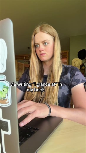 Do you have a filter word you tend to overuse in your writing? 😭 #writingabook