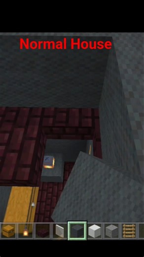 Minecraft Normal House in minecraft 🏠#shorts
