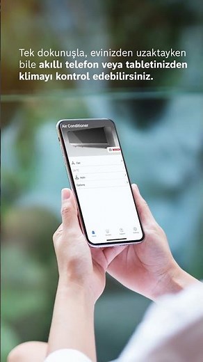 Bosch Home Connect Özellikli Klimalar