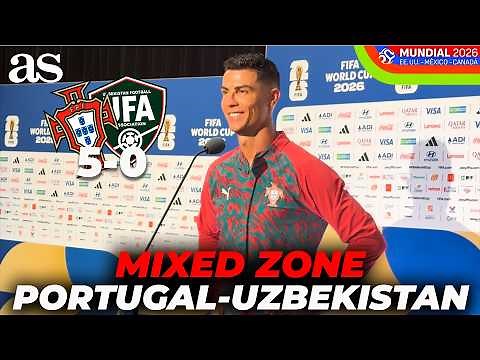 CRISTIANO RONALDO FULL MIXED ZONE: MESSI, WORLD CUP 2026, PORTUGAL & FUTURE