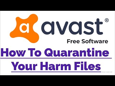 How To Access Quarantine Files on windows:- Avast Free Antivirus Software - TECH DRIVE