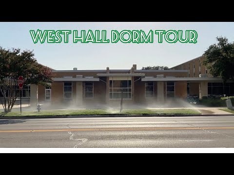 University of North Texas | West Hall Double Occupancy Dorm Tour | Fall 2020
