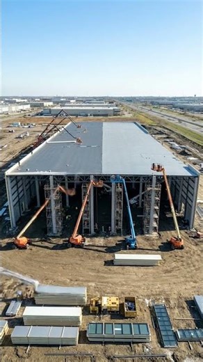 I built a MEGA LOGISTICS WAREHOUSE from scratch! 🚛🏗️ (ASMR Timelapse)